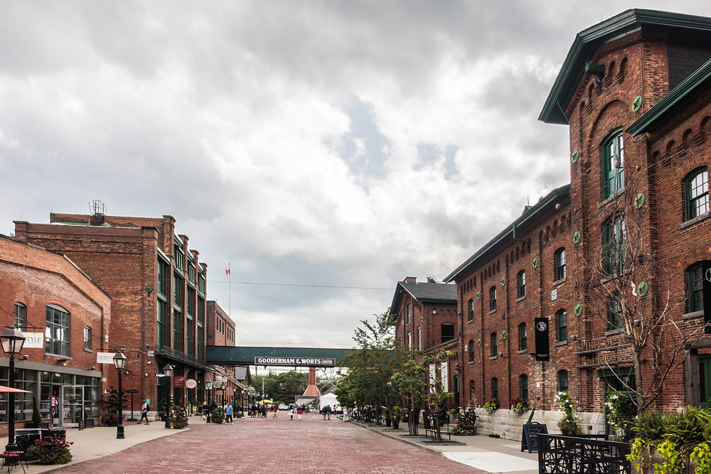 Distillery Street en Toronto