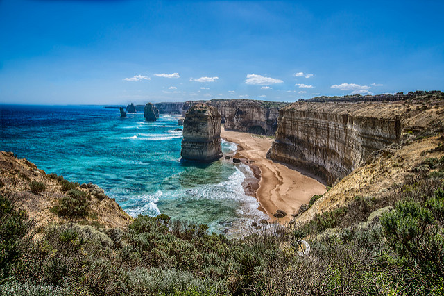 Doce apóstoles, uno de los paisajes más espectaculares de Australia