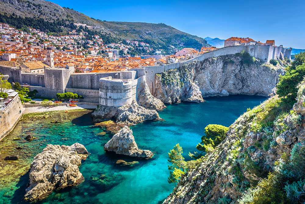 Murallas de Dubrovnik en Croacia