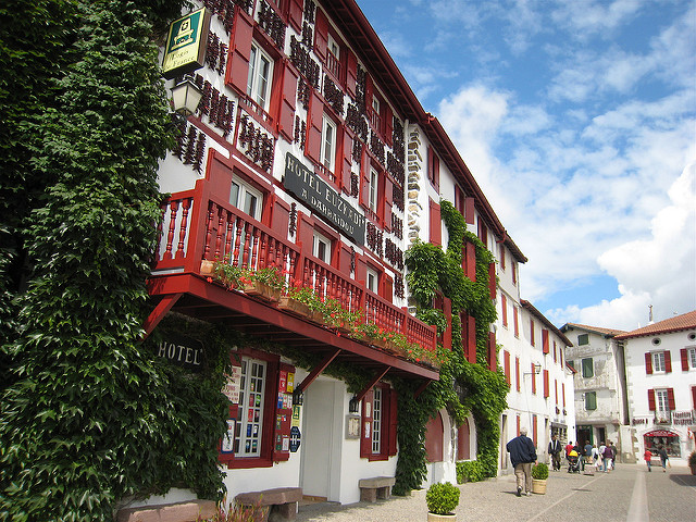 Espelette en el País Vasco francés