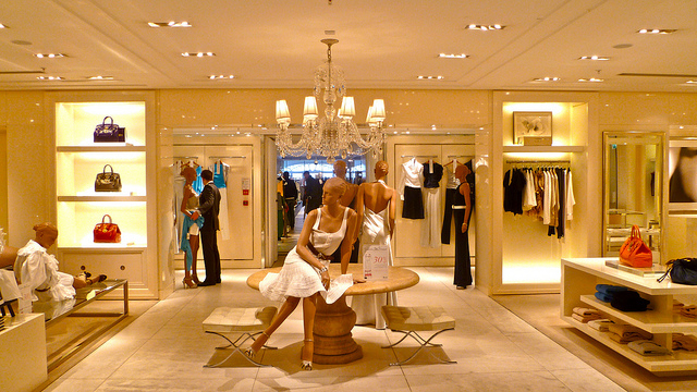 Expositor en Harrods