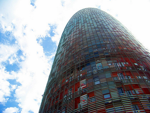 Fachada de la Torre Agbar