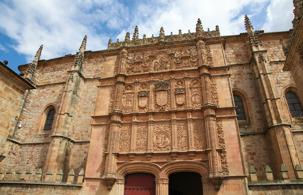 Universidad de Salamanca, uno de los atractivos principales de la ciudad.