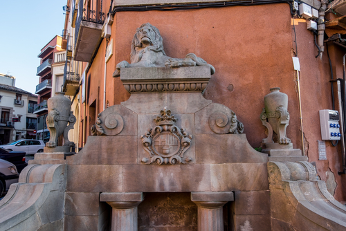 Fuente del León de Caldes de Montbui