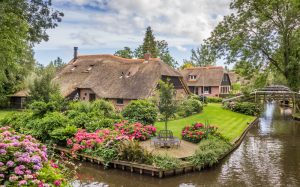 Pueblos de Europa muy singulares, Giethoorn en Holanda