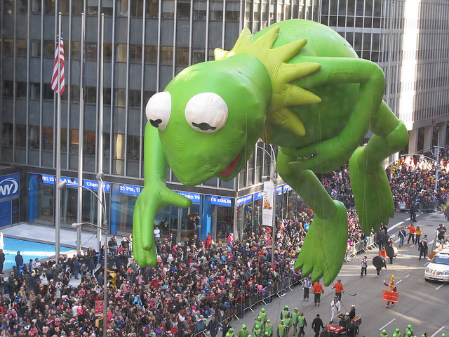 Globo en el desfile de Macy's