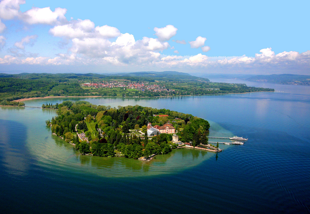 Isla Mainau en Suiza
