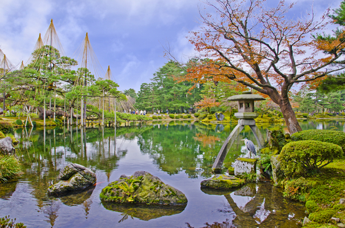 Kenrokuen en Japón