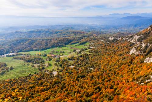 La Garrotxa cerca de Olot