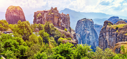 Meteora, uno de los paisajes europeos más bellos