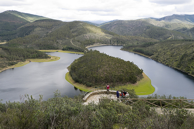 Mirador de La Antigua en el Meandro de Melero