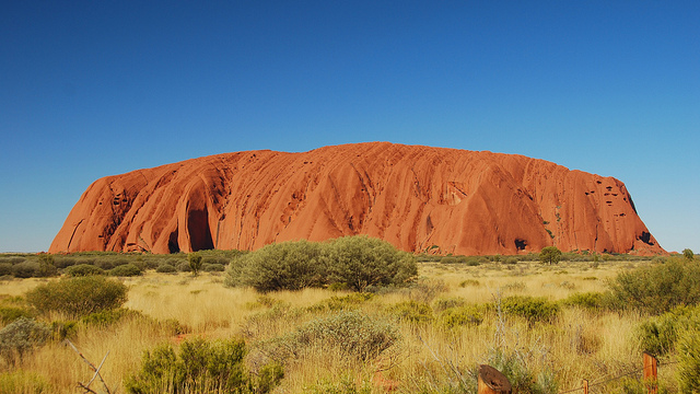 Monte Uluru, uno de los lugares más espectaculares de Australia