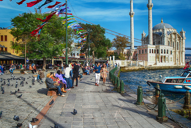 Ortakoy, uno de los barrios de Estambul