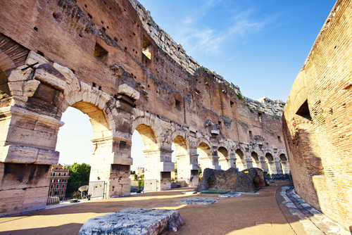 Interior del Coliseo Romano