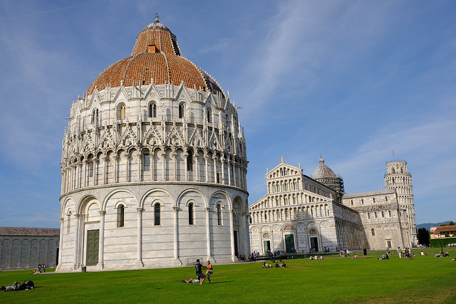Piazza dei Miracoli, una de las cosas que ver en Pisa