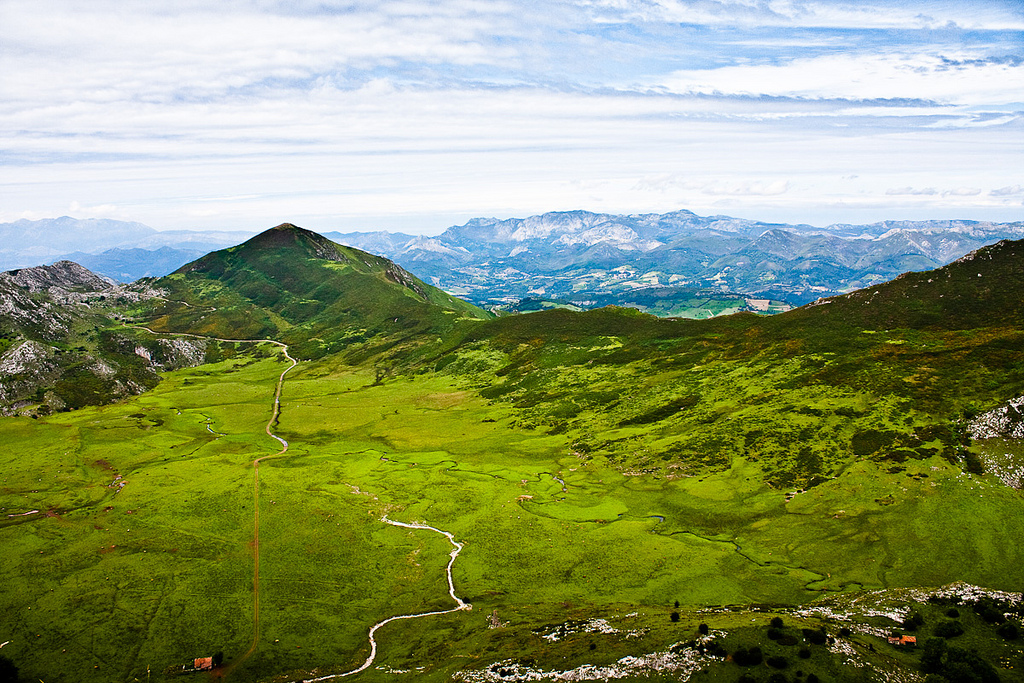 Mapa de Asturias, Picos de Europa