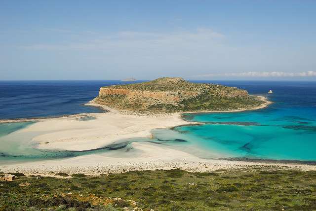 Playa de Balos en Creta, Grecia