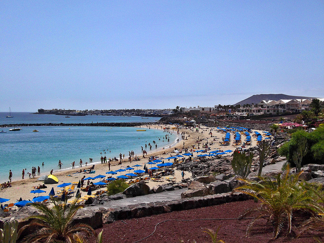 Playa Blanca en Lanzarote