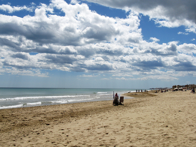 Playa de Guardamar del segura