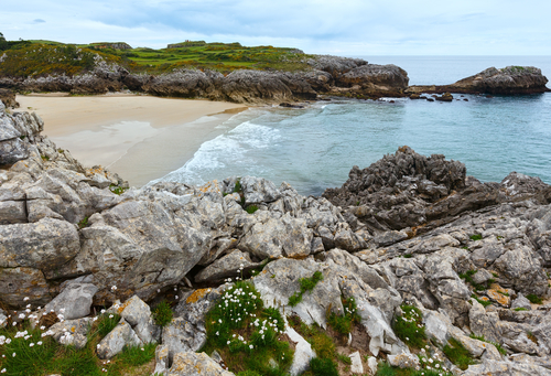 Playa de la Huelga en Llanes