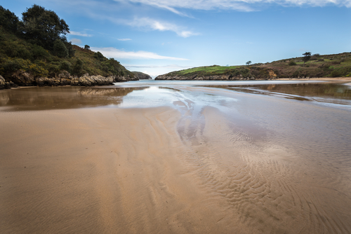 Playa de Poo en Llanes