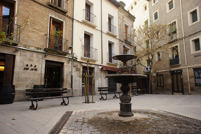 Plaza en Tudela