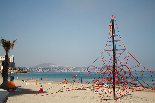 Playa de la Fossa en Calpe