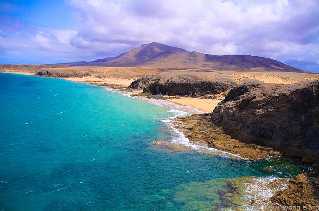 Punta Papagayo en Lanzarote