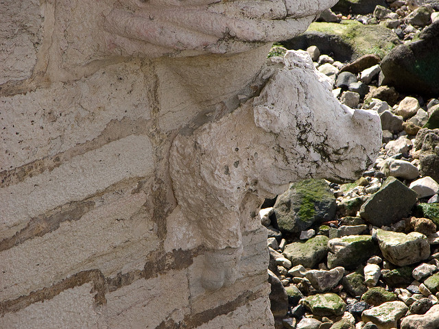 Gárgola del rinoceronte en la torre de Belém