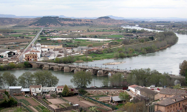 Río Ebro en Tudela
