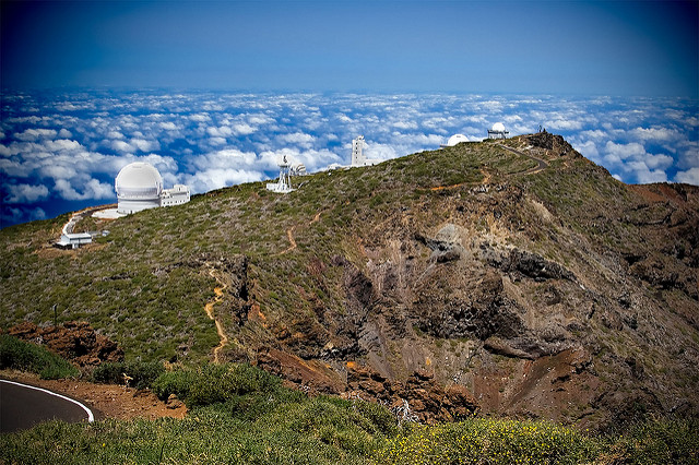 Roque de los Muchachos en La Palma un lugar para tocar el cielo