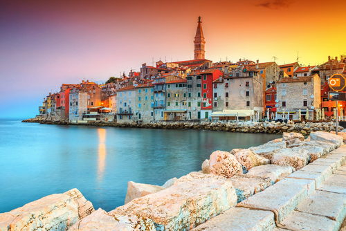 Rovinj en Croacia