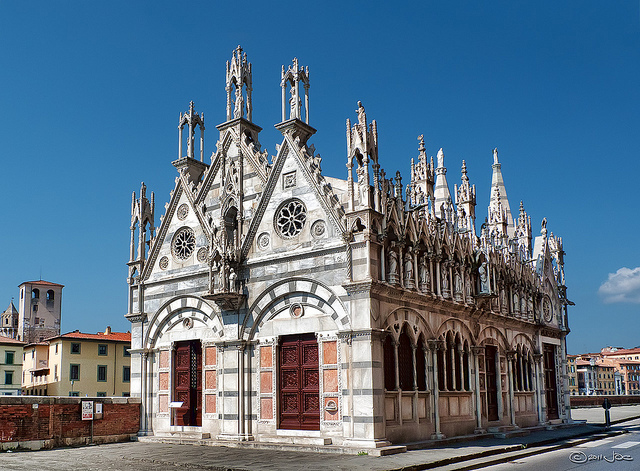 Santa Maria della Spina, una de las cosas que ver en Pisa