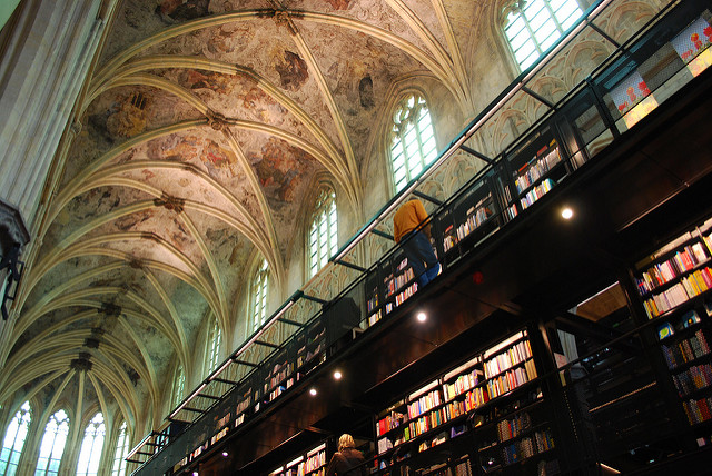 Selexyz Dominicanen, una de las librerías más bonitas de Europa 
