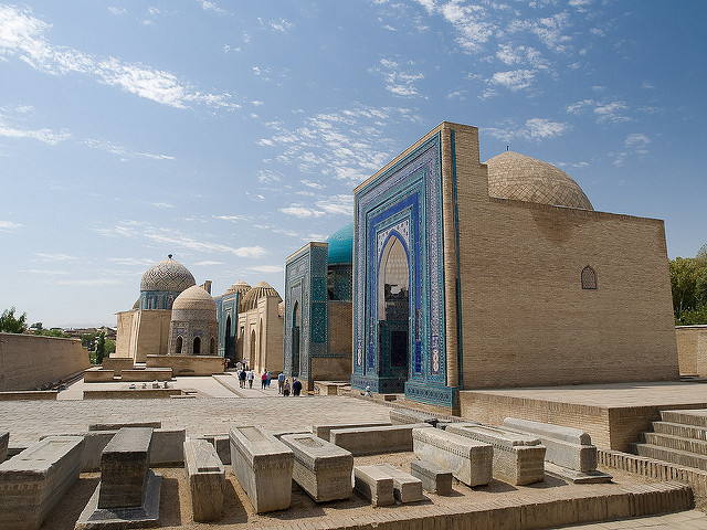 Necrópolis de Shah-i-Zinda en Samarkanda