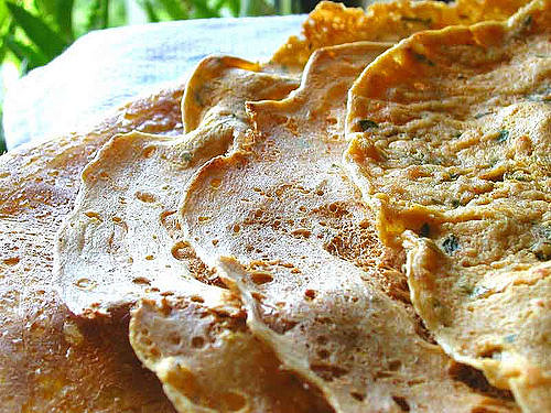 Socca, típico de la Provenza