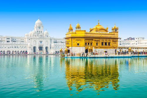 Templo Dorado de Amritsar en la India