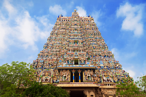 Templo de Meenakshi Amman en la India