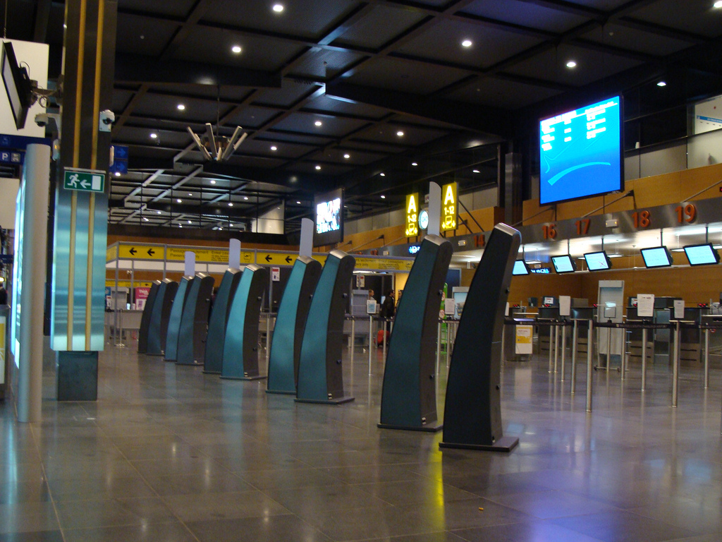 Terminal del aeropuerto de Charleroi