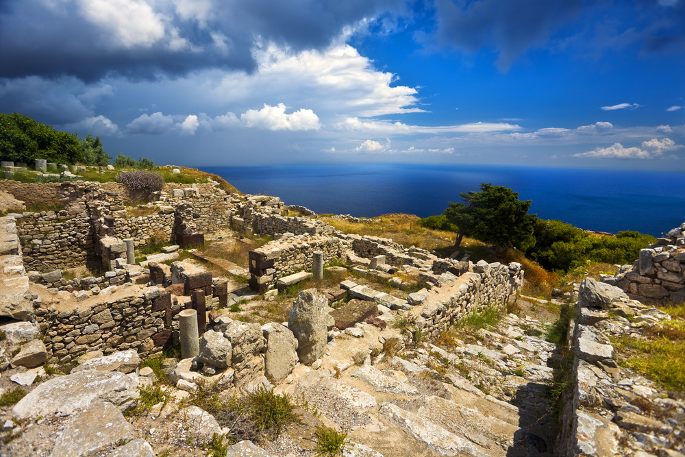 Thera en Santorini
