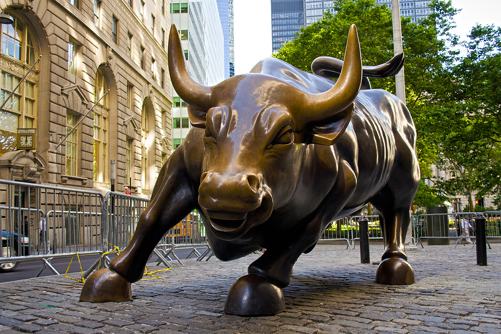 Toro de Wall Street para pedir un deseo