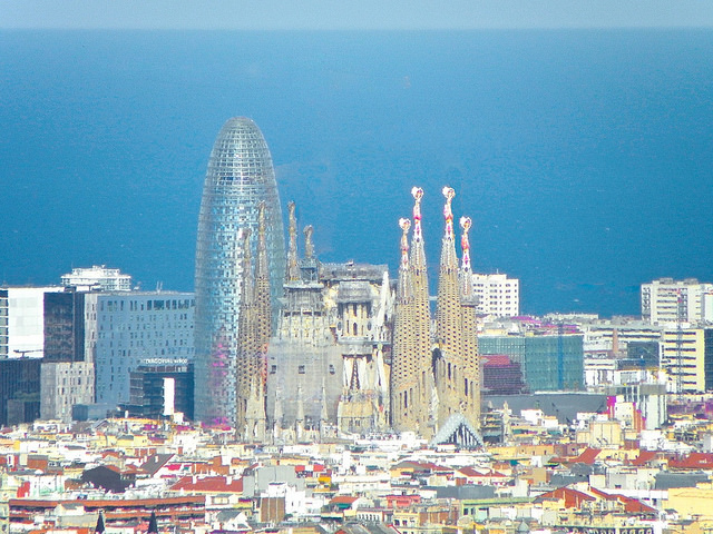 Torre Agbar en Barcelona