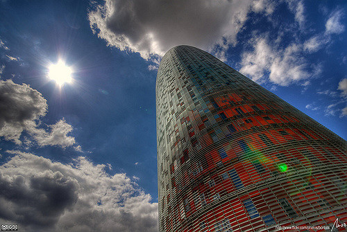 Torre Agbar en Barcelona