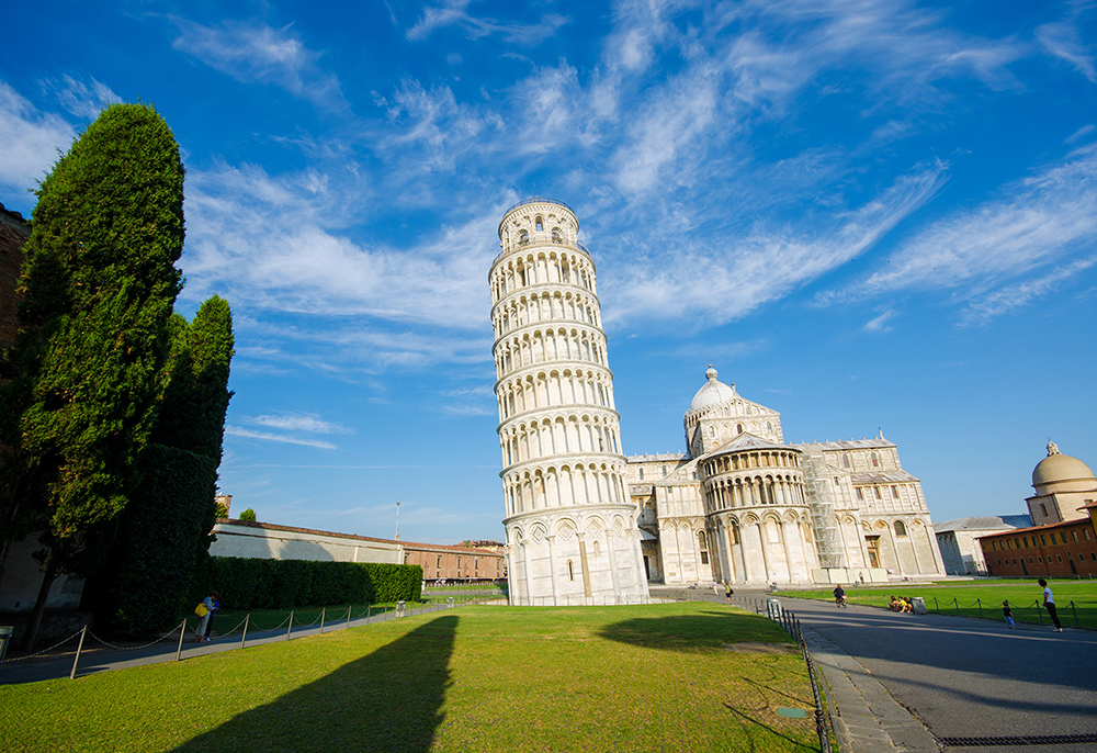 Torre de Pisa en la Toscana