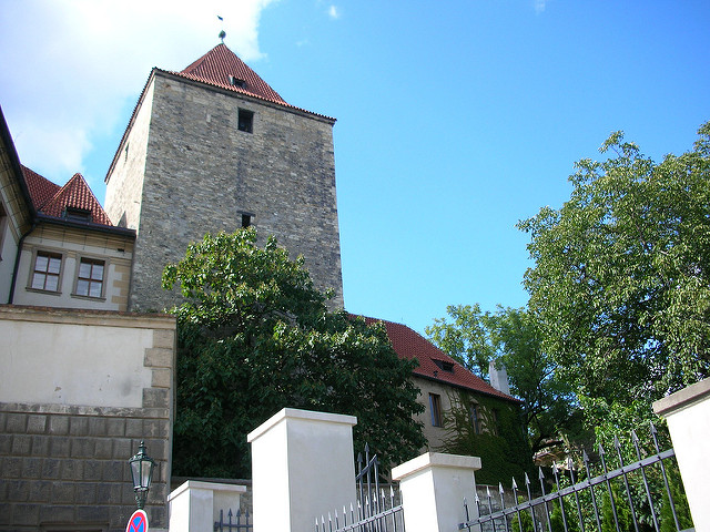Torre Negra en el castillo de Praga