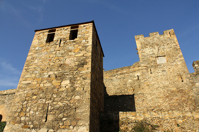 Torres del castillo de Ponferrada