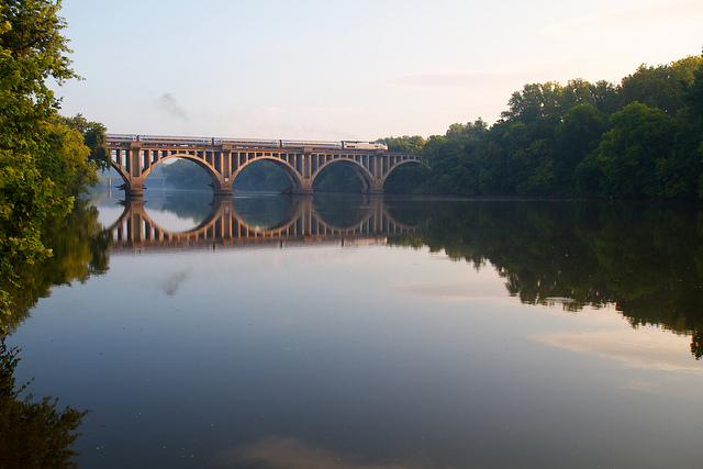 Tren en Virginia, Estados Unidos