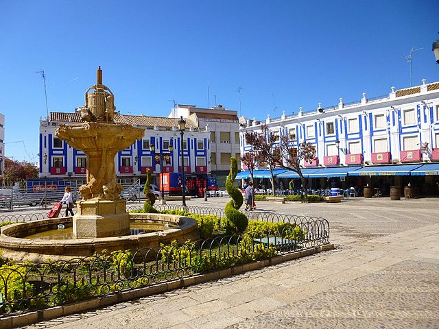 Plaza de España de Valdepeñas 