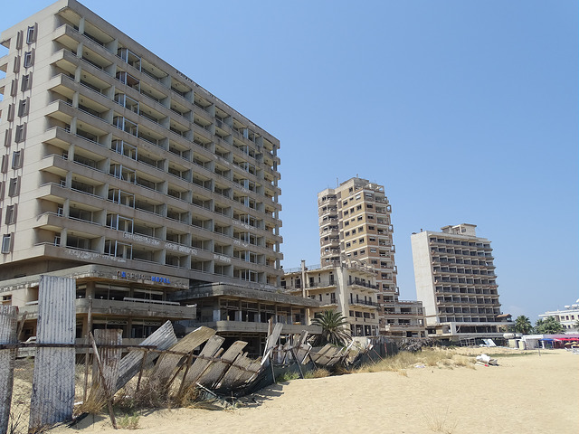 Varosha, una de las ciudades fantasma en Chipre