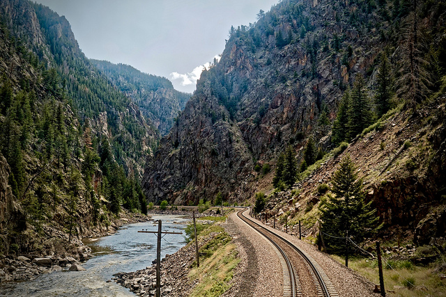 Estados Unidos en tren: vía del California Zephir